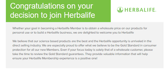 Create an account on MyHerbalife Botswana